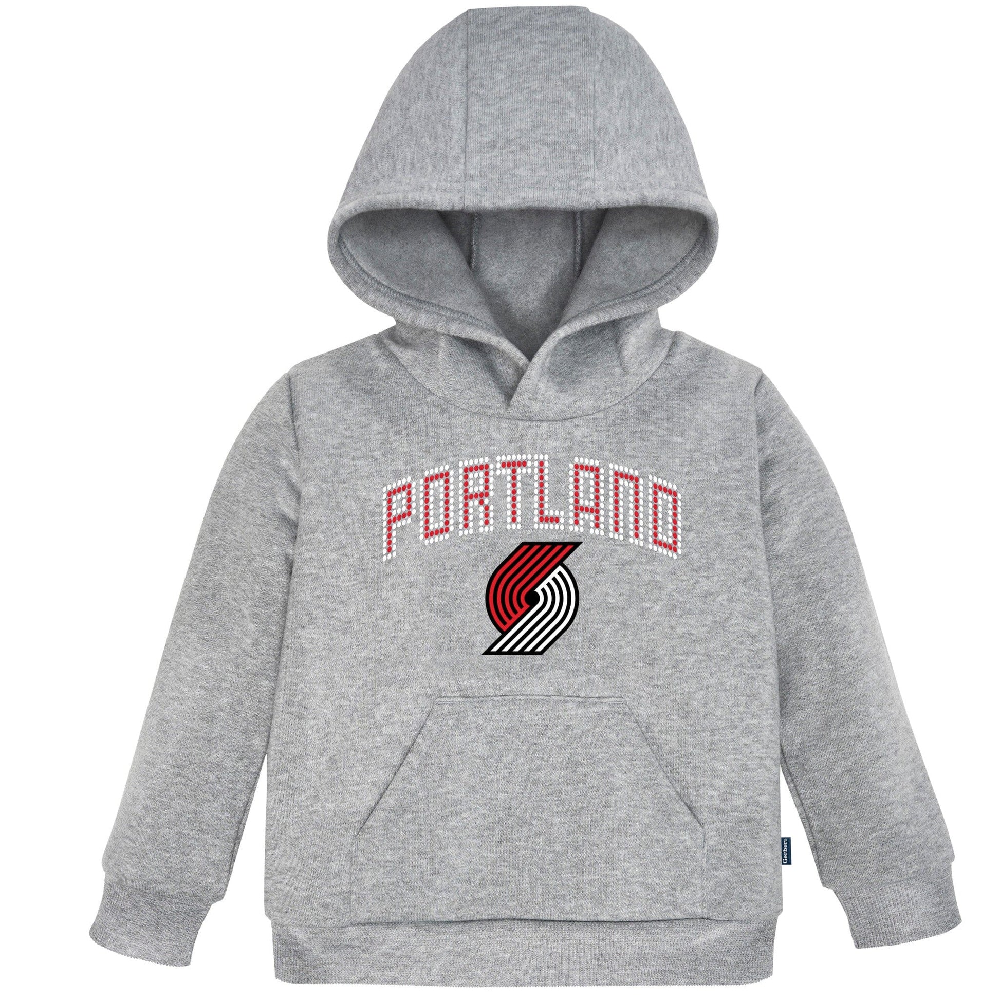 Infant & Toddler Neutral Gray Portland Trail Blazers Hoodie NBA NBA® 