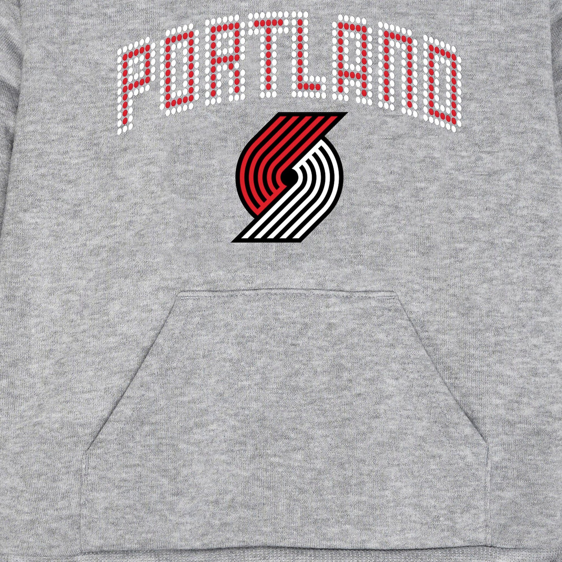 Infant & Toddler Neutral Gray Portland Trail Blazers Hoodie NBA NBA® 