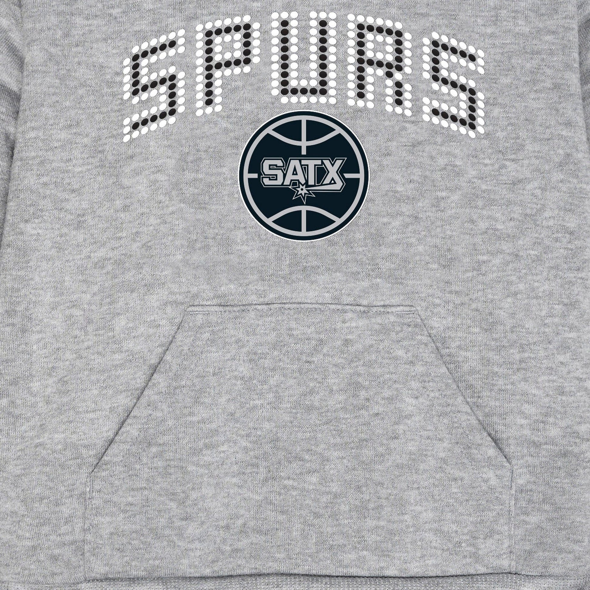 Infant & Toddler Neutral Gray San Antonio Spurs Hoodie NBA NBA® 