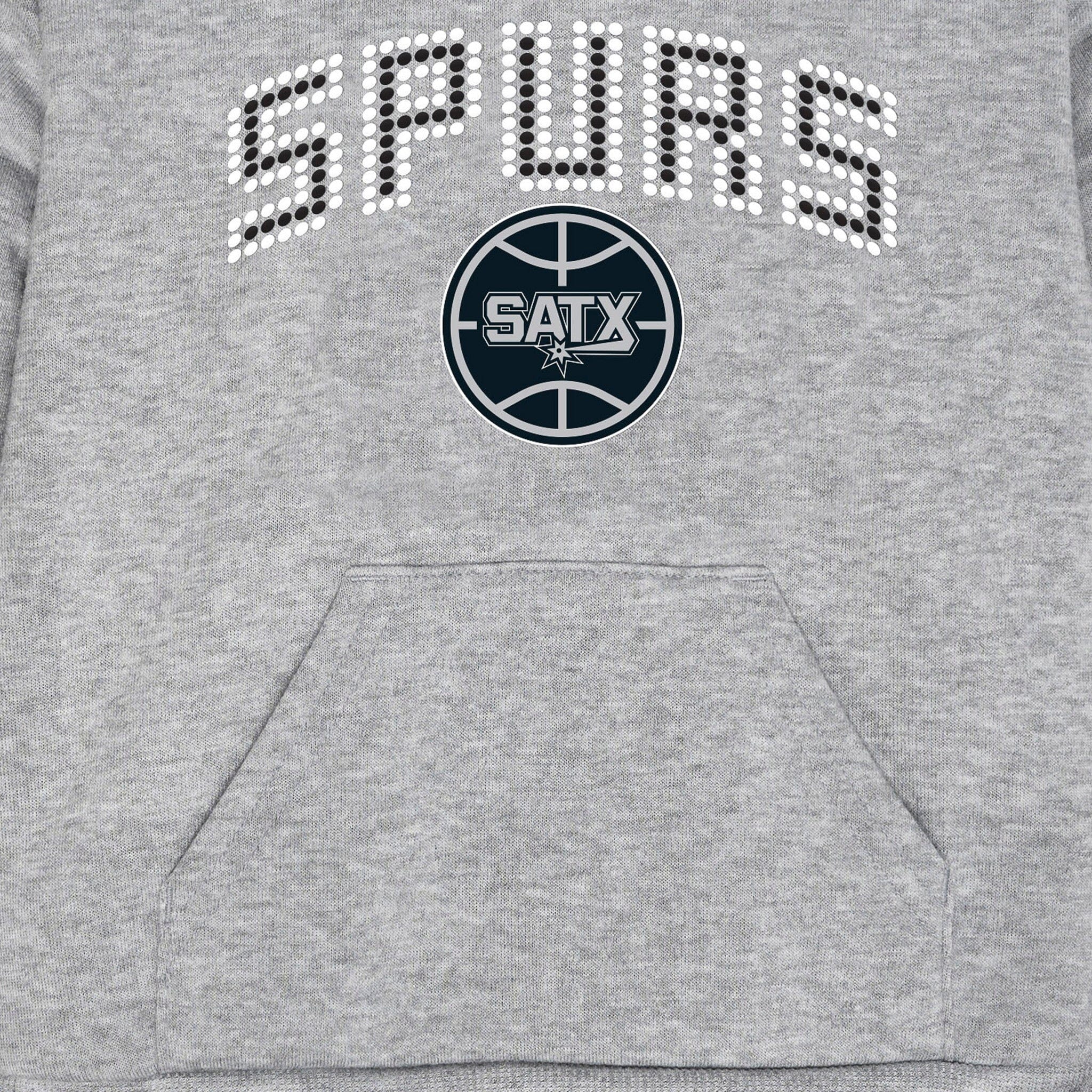 Infant & Toddler Neutral Gray San Antonio Spurs Hoodie NBA NBA® 