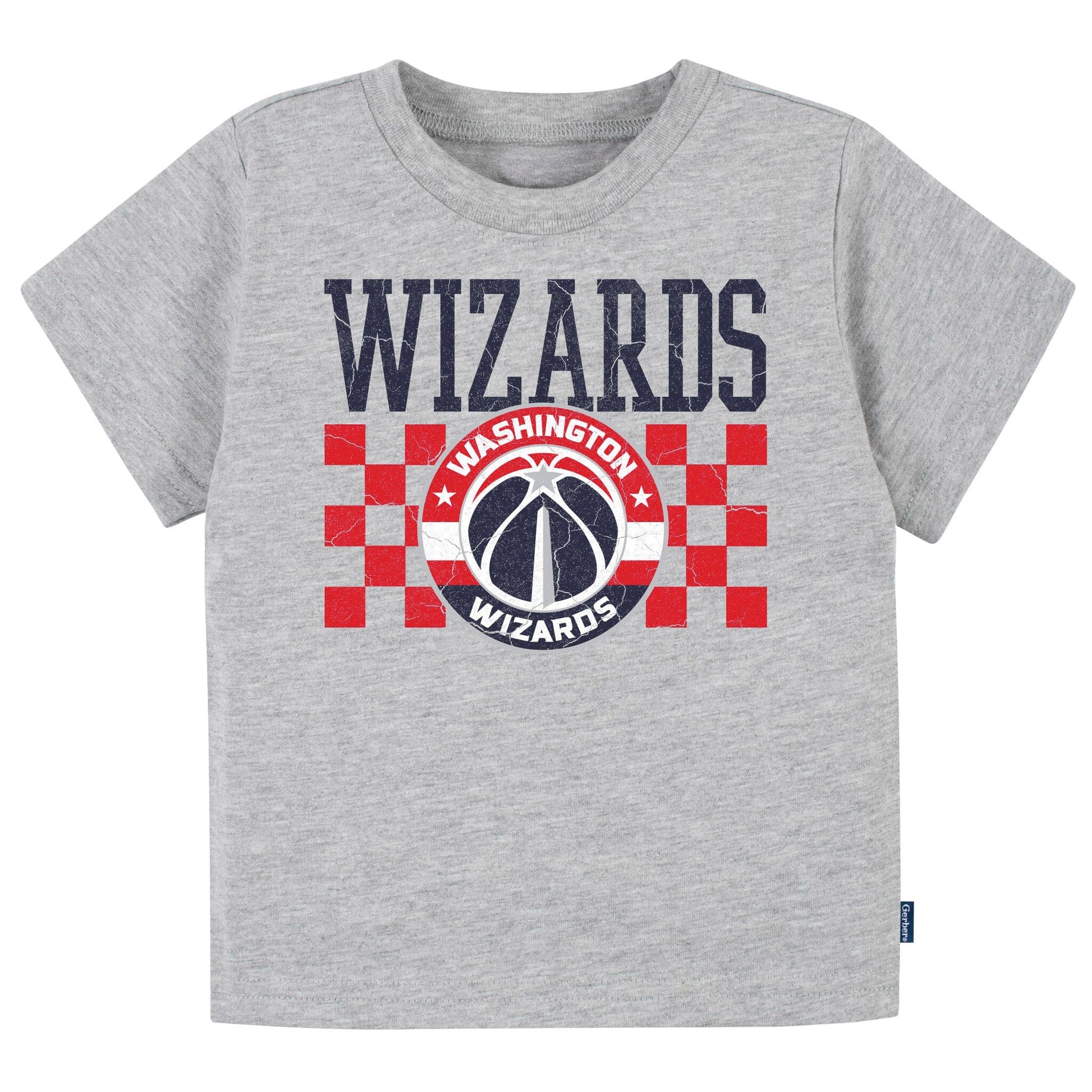 Infant & Toddler Neutral Gray Washington Wizards T-Shirt NBA NBA® 