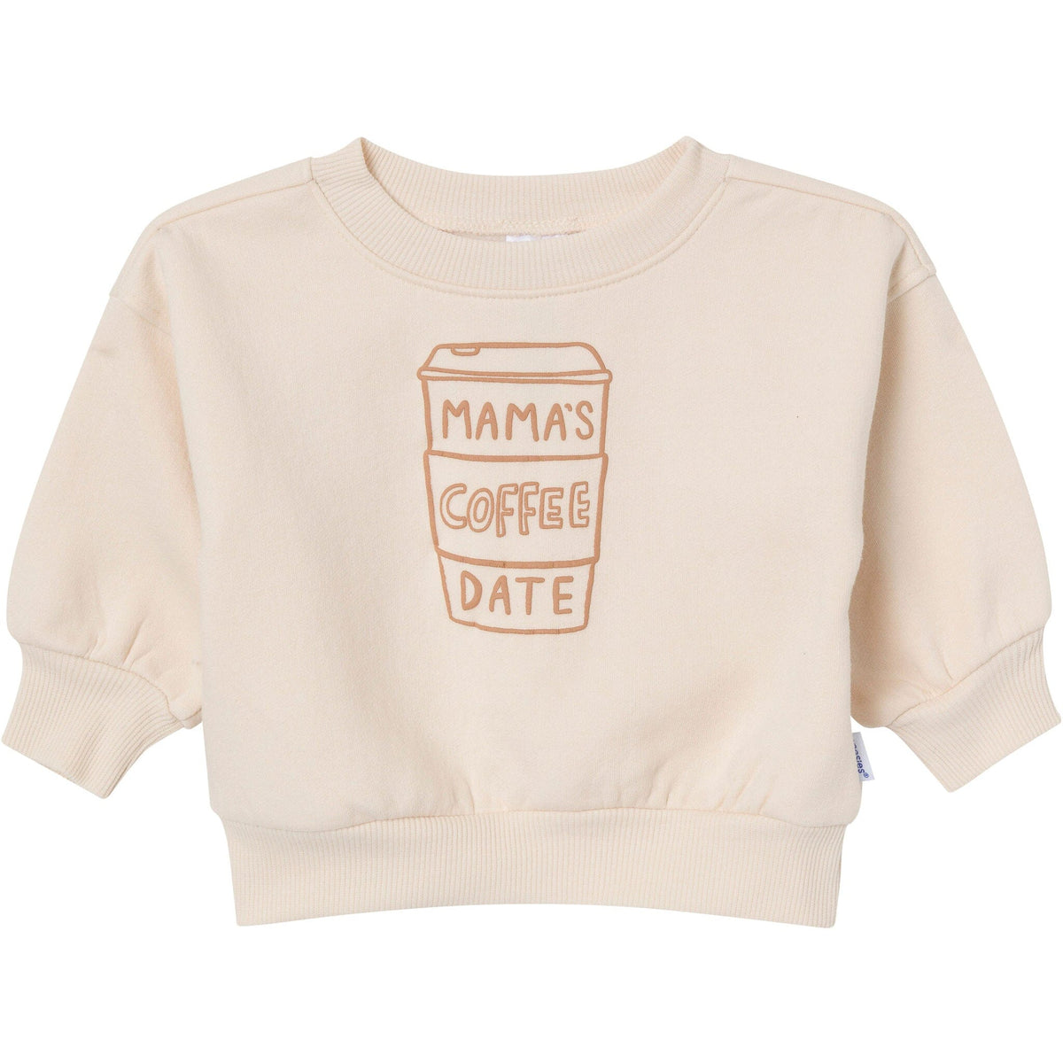 Baby Neutral Coffee Sweatshirt Tops Gerber® 