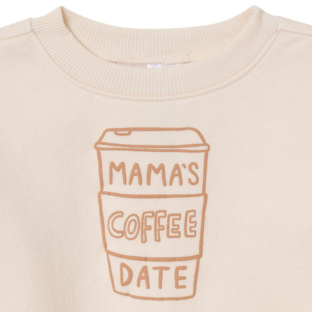 Baby Neutral Coffee Sweatshirt