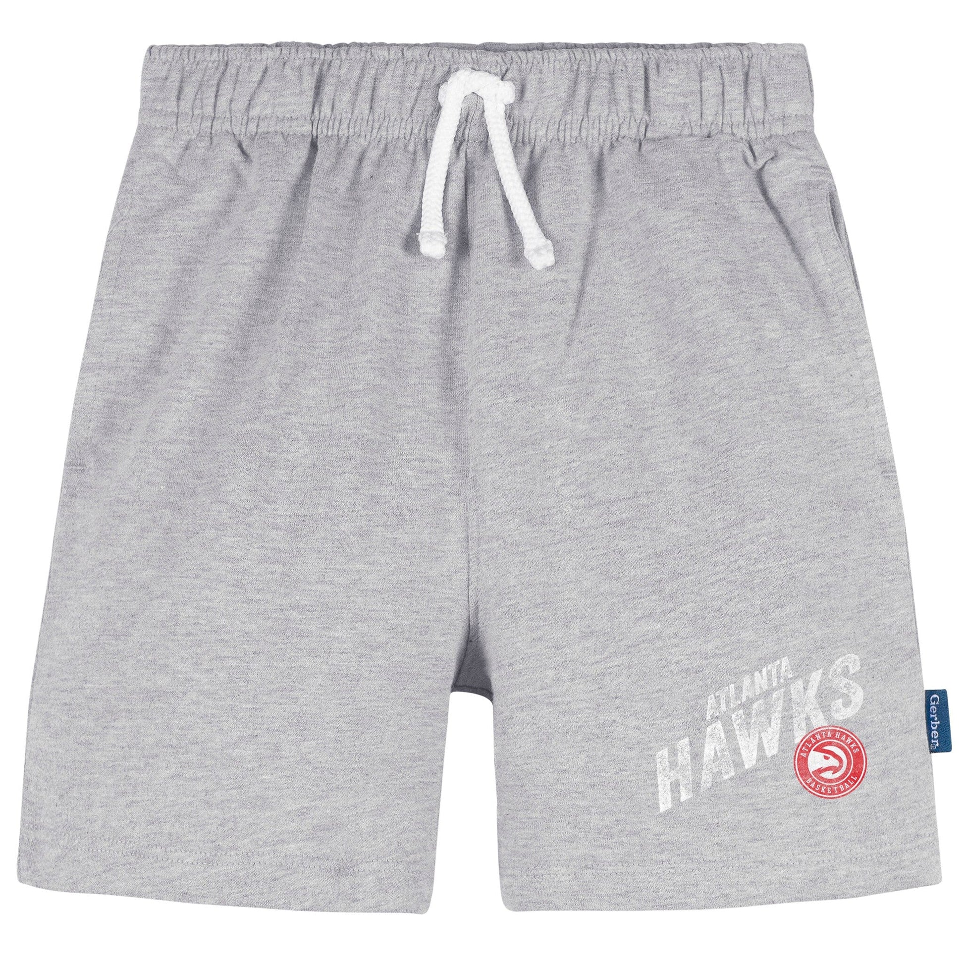 Infant & Toddler Neutral Gray Atlanta Hawks Shorts NBA NBA® 