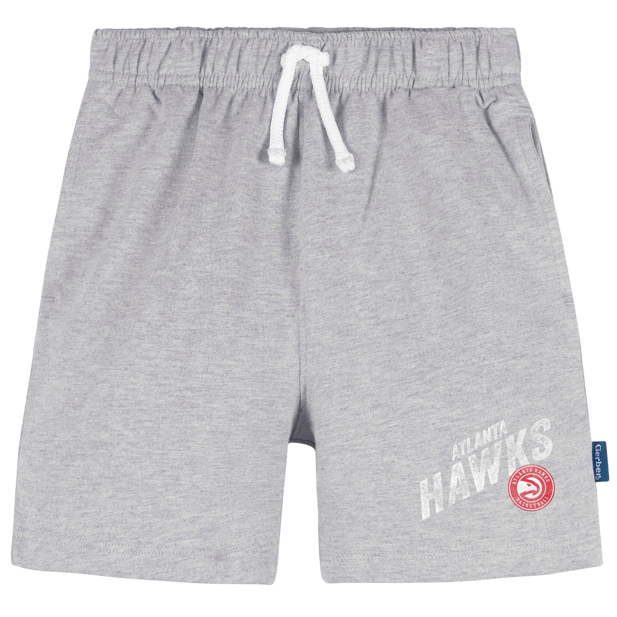 Infant & Toddler Neutral Gray Atlanta Hawks Shorts NBA NBA® 