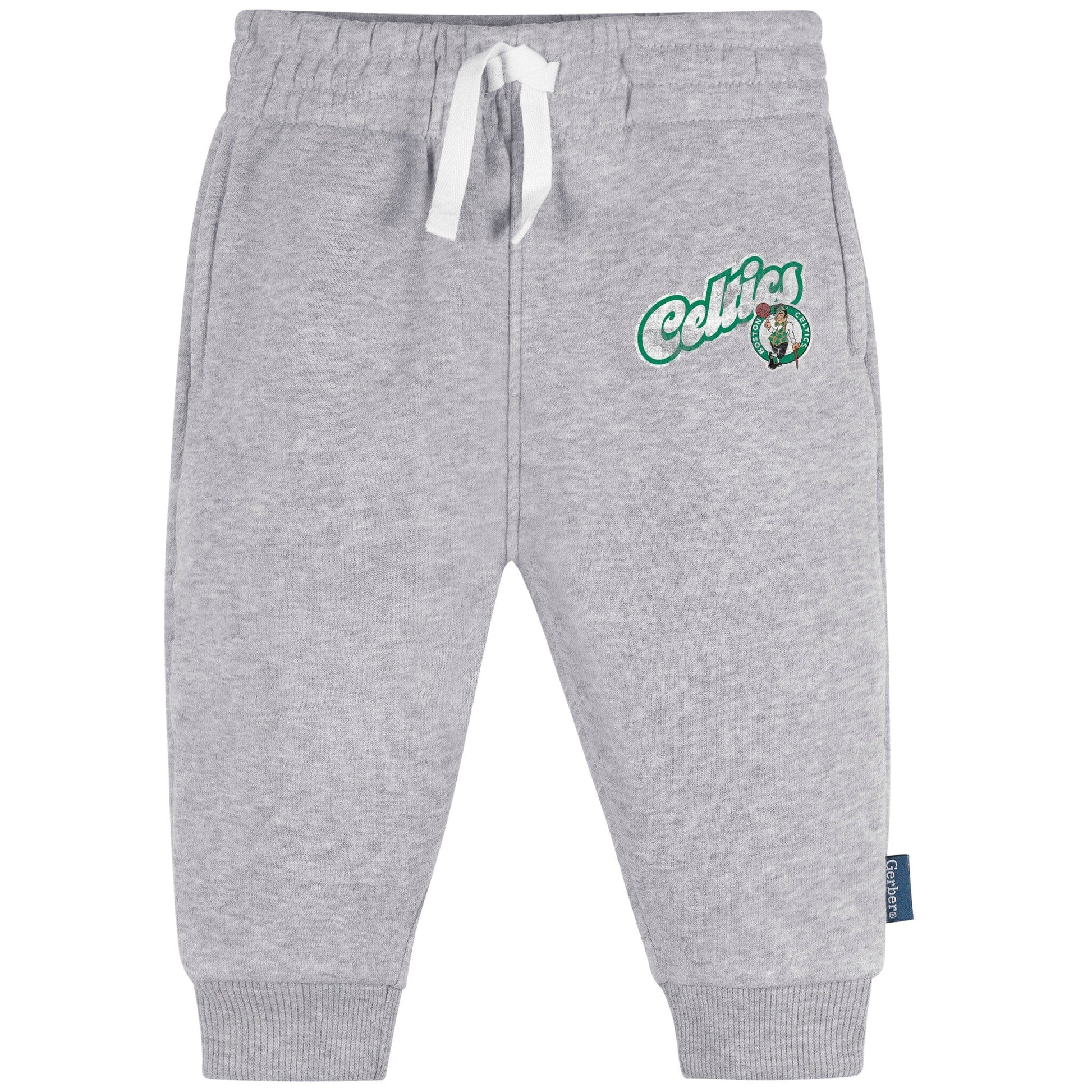 Infant & Toddler Neutral Gray Boston Celtics Jogger Pants NBA NBA® 