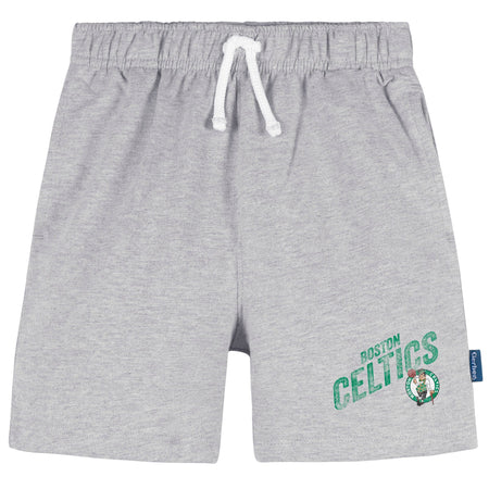 Infant & Toddler Neutral Gray Boston Celtics Shorts