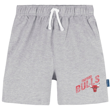Infant & Toddler Neutral Gray Chicago Bulls Shorts