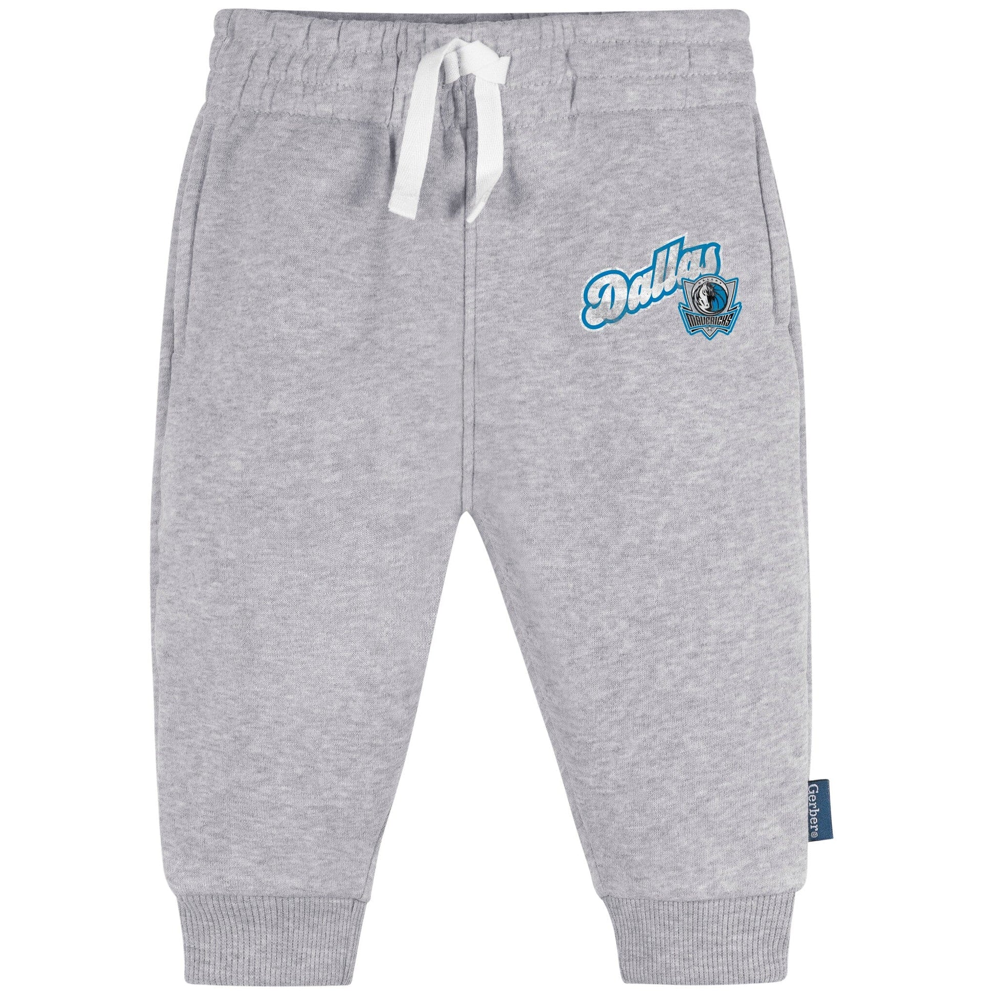 Infant & Toddler Neutral Gray Dallas Mavericks Jogger Pants NBA NBA® 