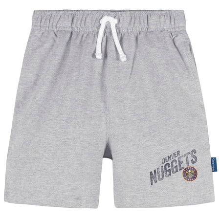 Infant & Toddler Neutral Gray Denver Nuggets Shorts