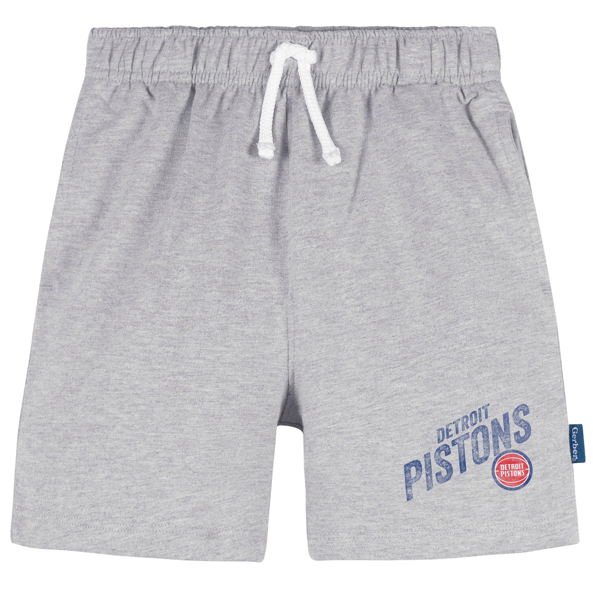 Infant & Toddler Neutral Gray Detroit Pistons Shorts NBA NBA® 