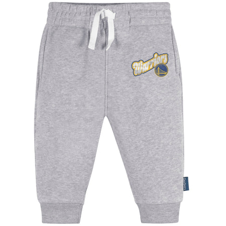 Infant & Toddler Neutral Gray Golden State Warriors Jogger Pants