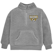 Infant & Toddler Neutral Gray Indiana Pacers Quarter-Zip Pullover NBA NBA® 
