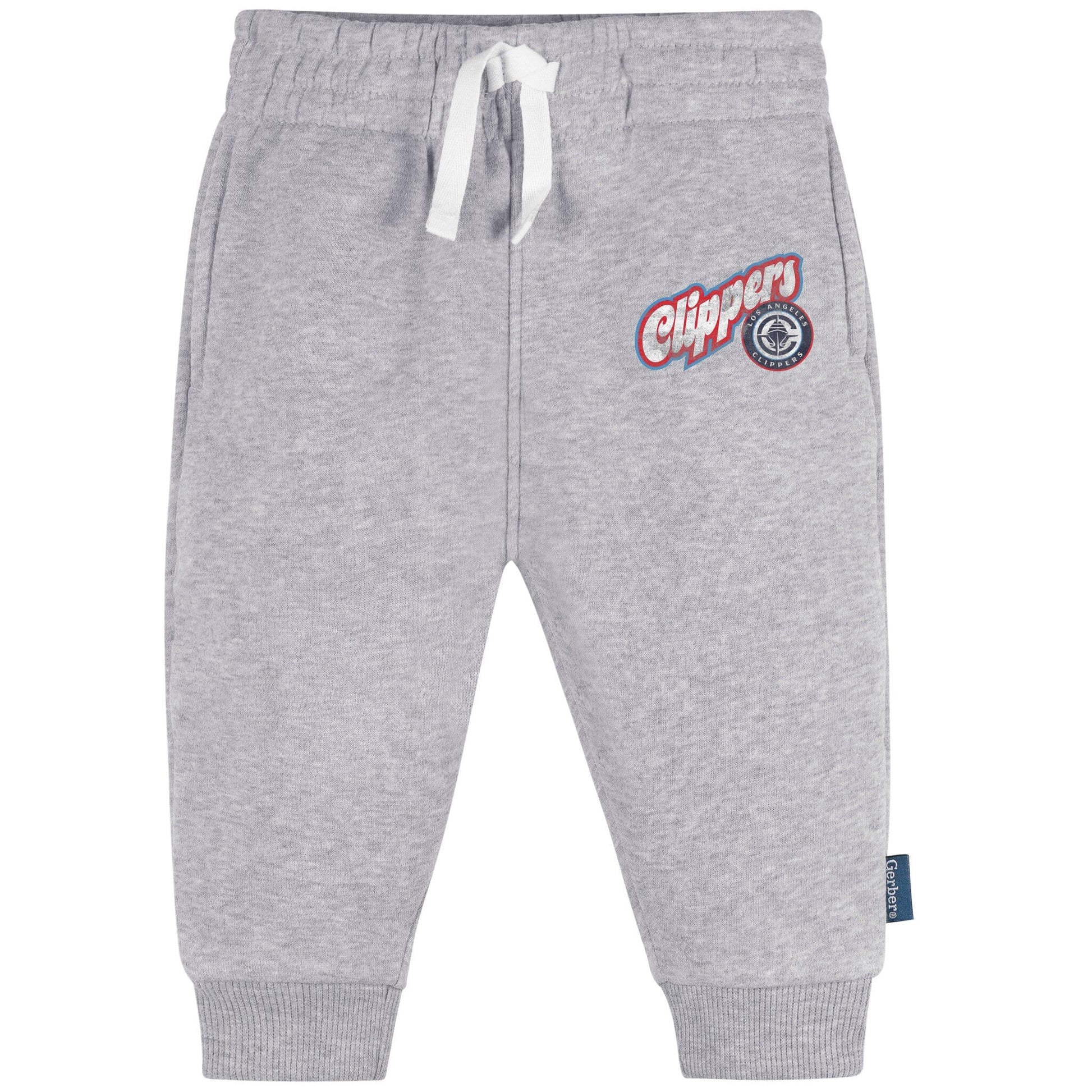 Infant & Toddler Neutral Gray Los Angeles Clippers Jogger Pants NBA NBA® 