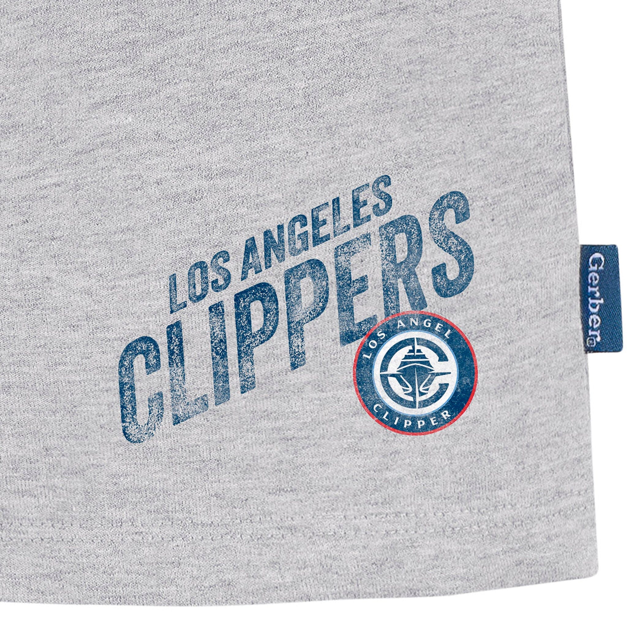 Infant & Toddler Neutral Gray Los Angeles Clippers Shorts NBA NBA® 