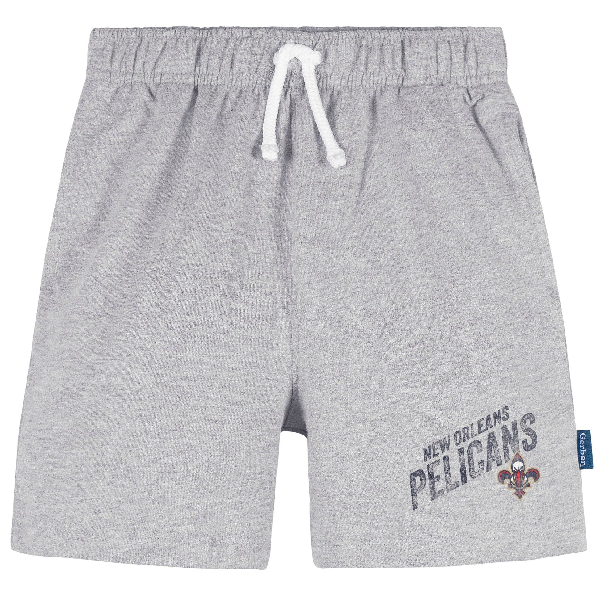 Infant & Toddler Neutral Gray New Orleans Pelicans Shorts NBA NBA® 