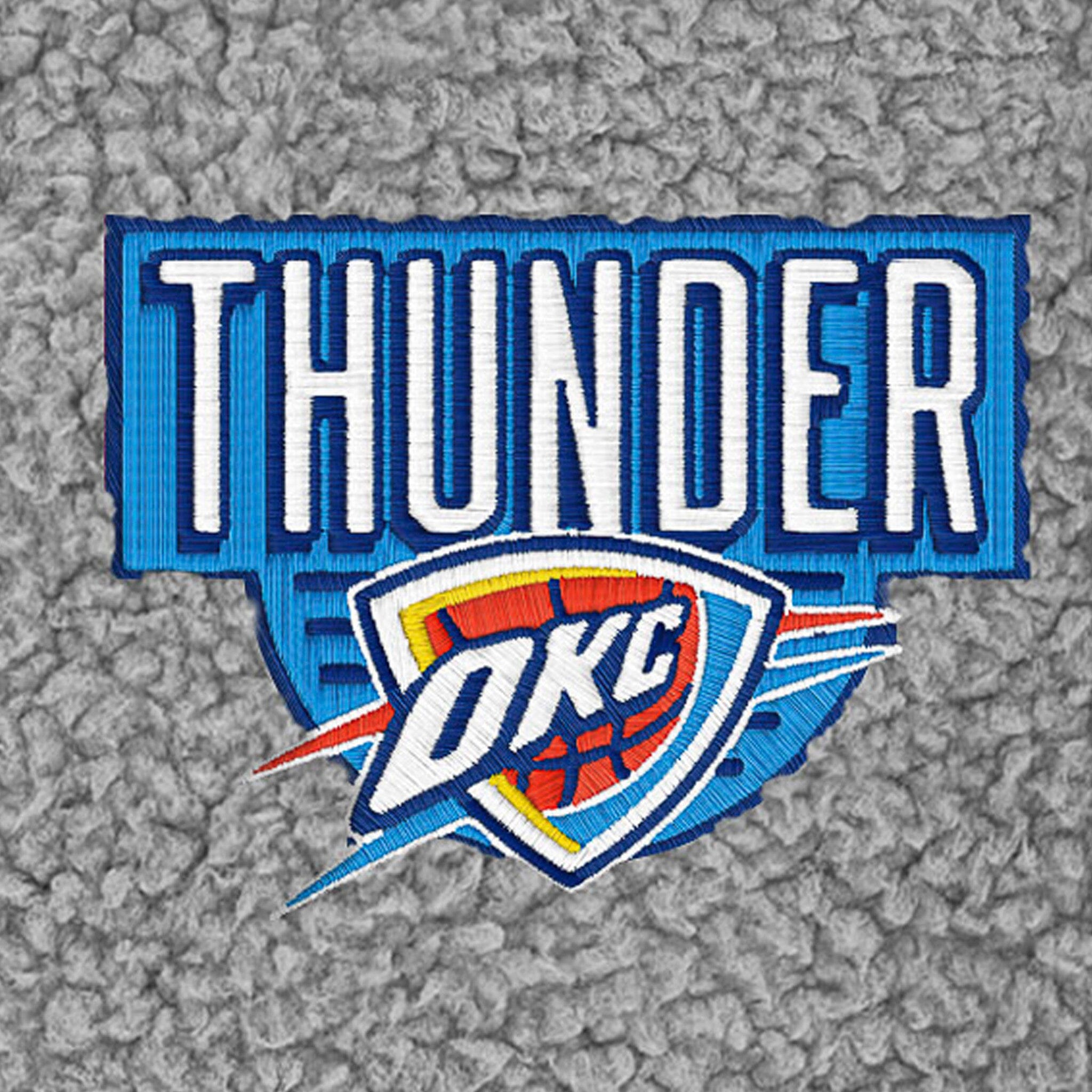 Infant & Toddler Neutral Gray Oklahoma City Thunder Quarter-Zip Pullover NBA NBA® 