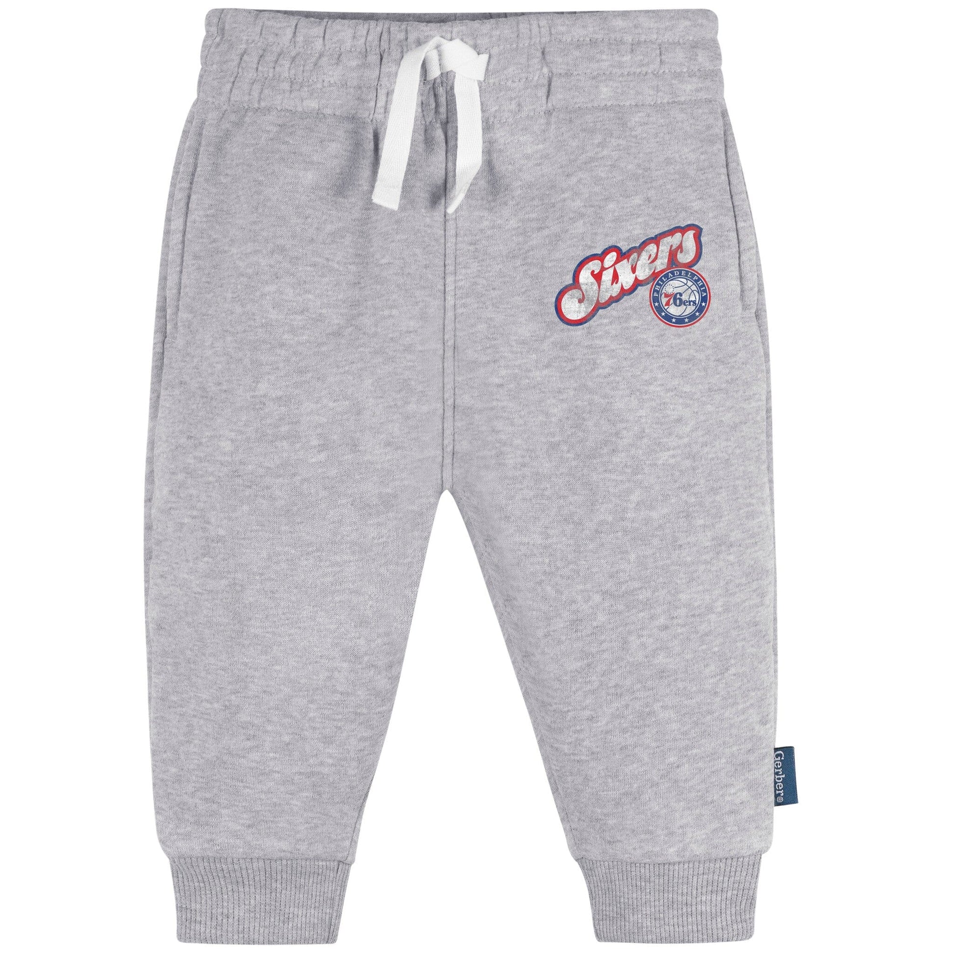 Infant & Toddler Neutral Gray Philadelphia 76Ers Jogger Pants NBA NBA® 