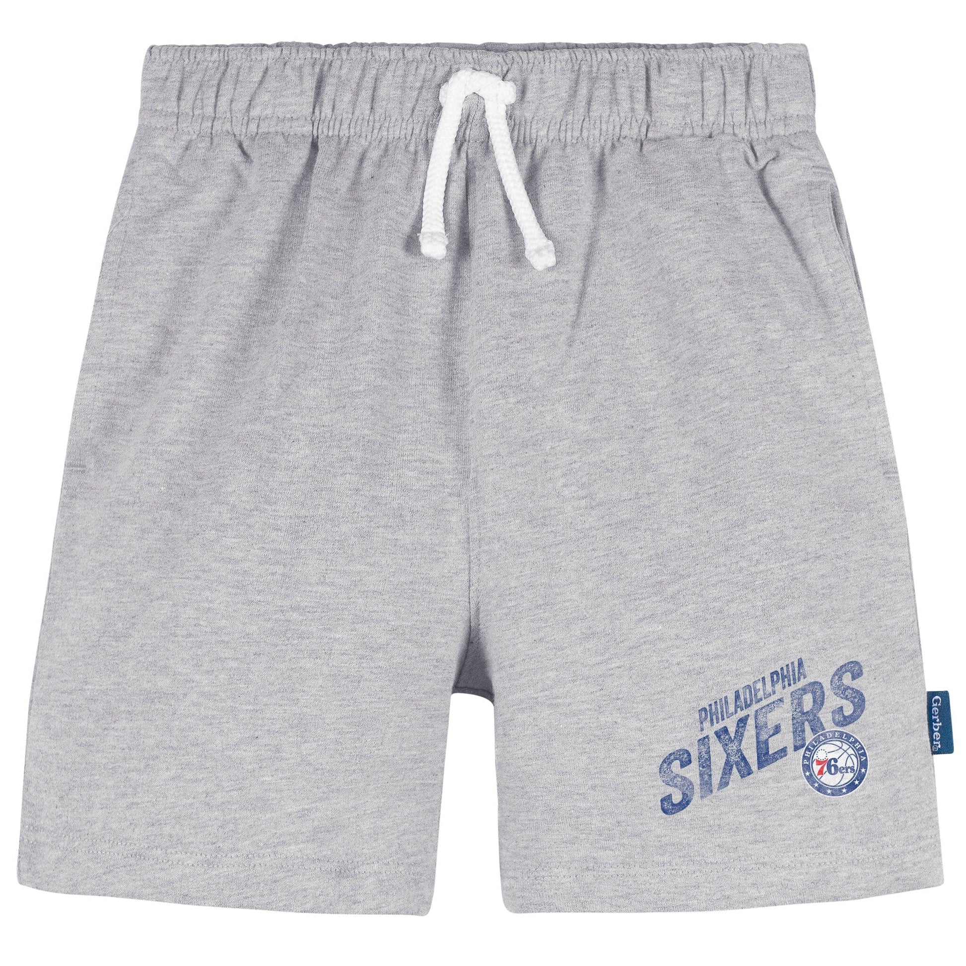 Infant & Toddler Neutral Gray Philadelphia 76Ers Shorts NBA NBA® 