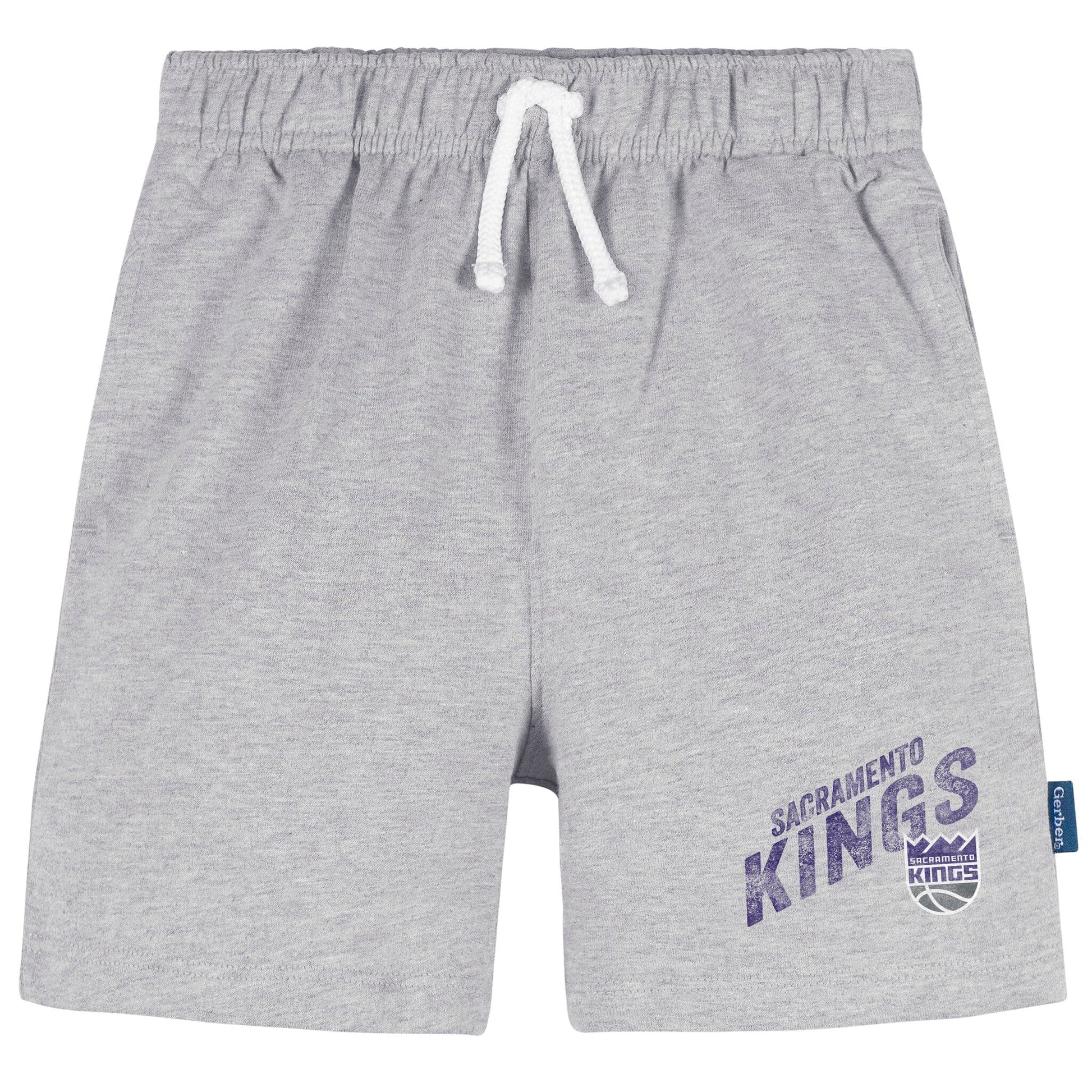 Infant & Toddler Neutral Gray Sacramento Kings Shorts NBA NBA® 
