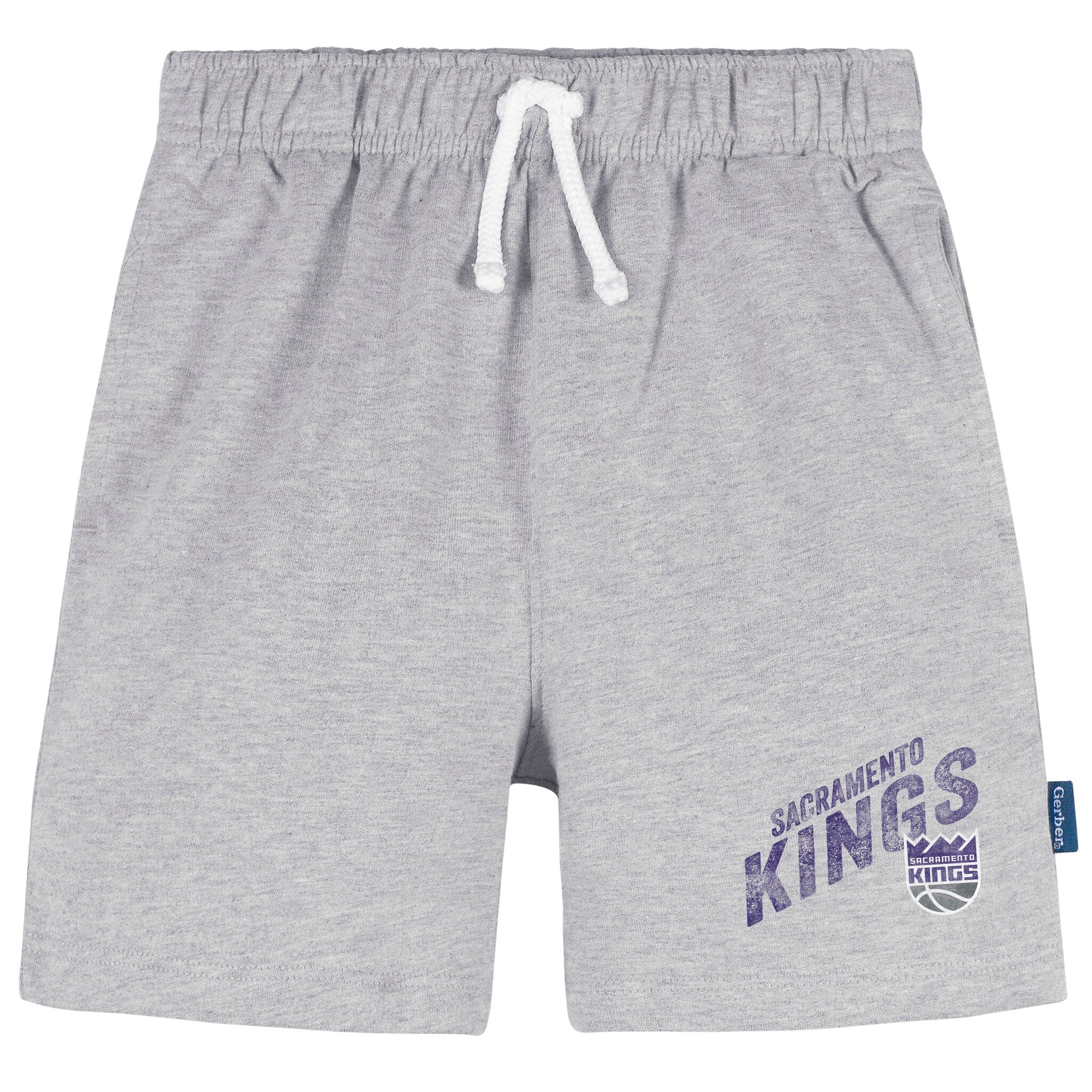 Infant & Toddler Neutral Gray Sacramento Kings Shorts NBA NBA® 