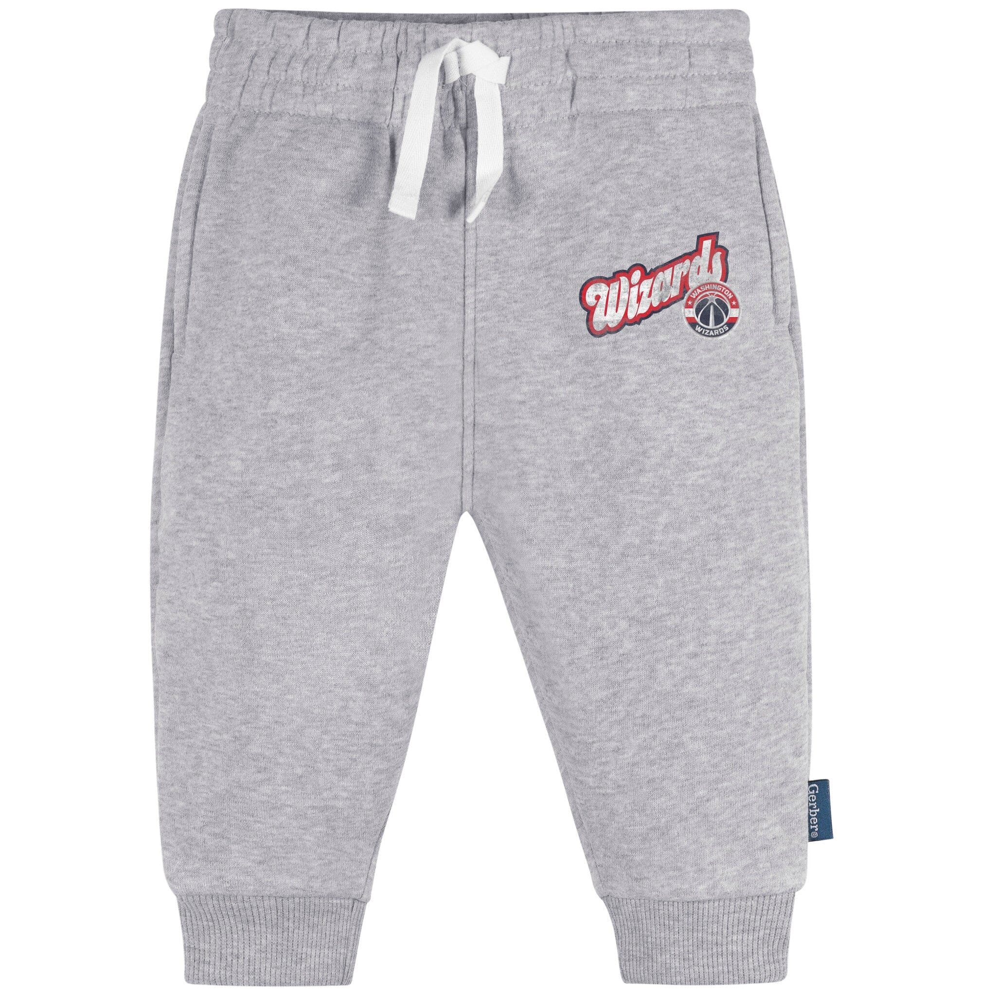 Infant & Toddler Neutral Gray Washington Wizards Jogger Pants NBA NBA® 