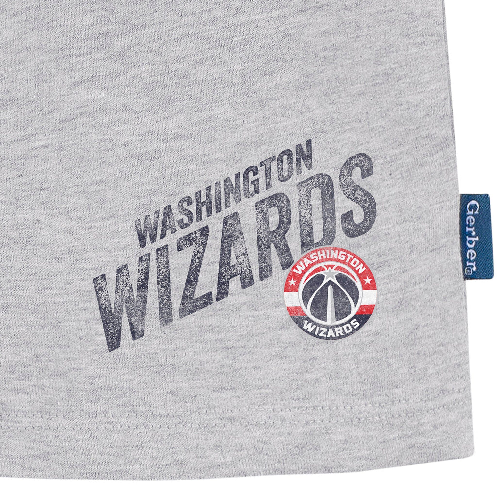 Infant & Toddler Neutral Gray Washington Wizards Shorts NBA NBA® 