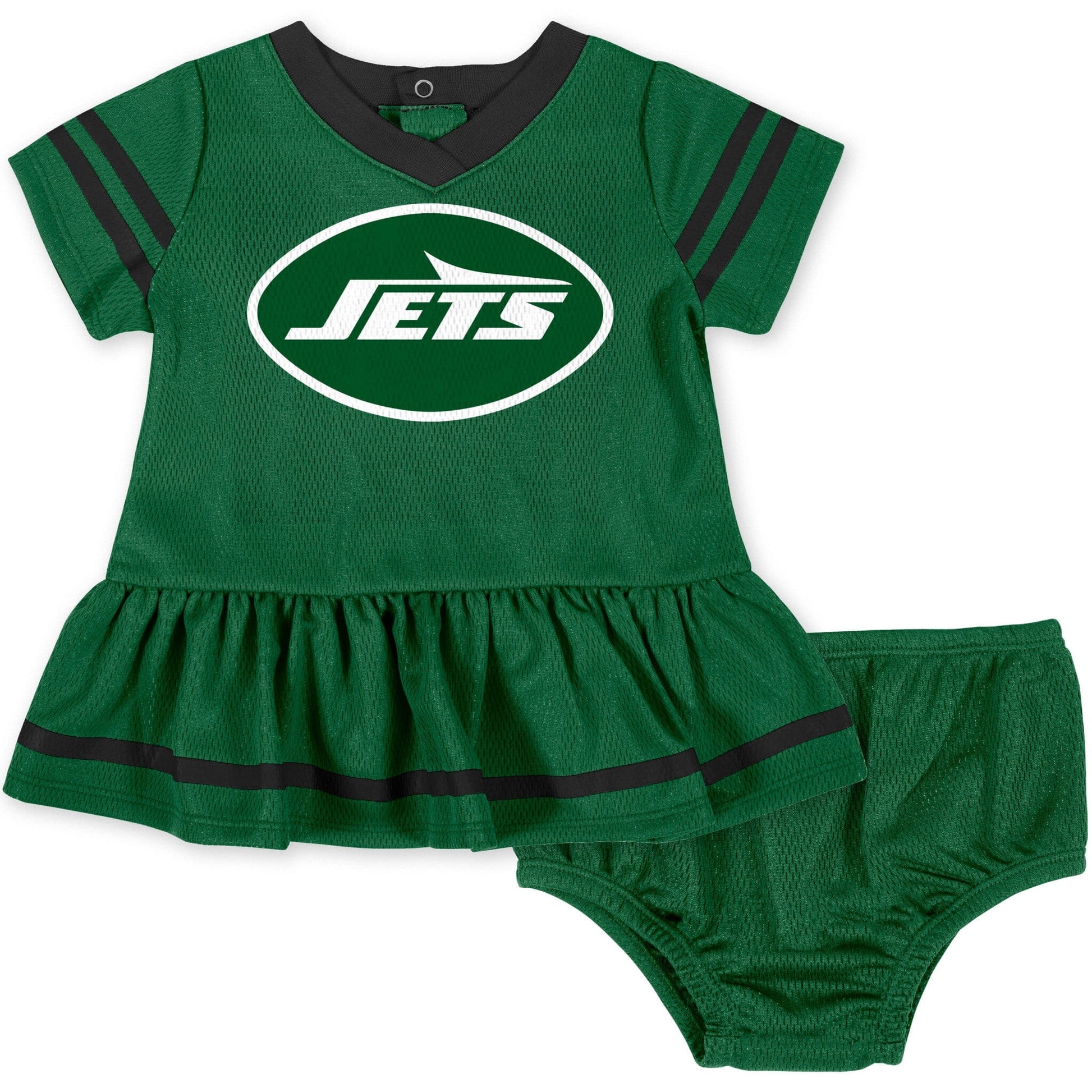 Baby Girls New York Jets Dress & Diaper Cover Set NFL NFL 