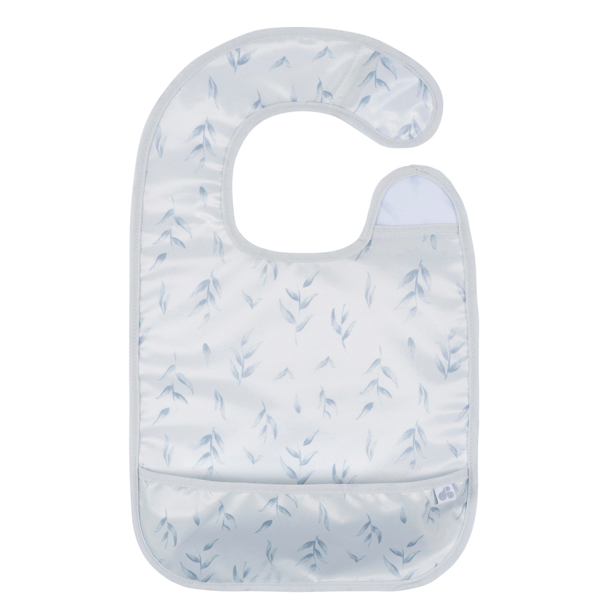 2-Pack Baby Boys Blue Wipeable Bibs Gerber® 