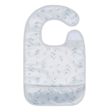 2-Pack Baby Boys Blue Wipeable Bibs