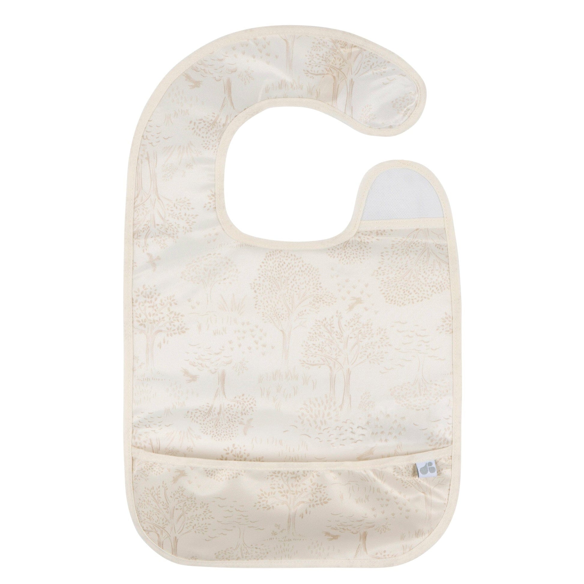 2-Pack Baby Neutral Tan Wipeable Bibs Gerber® 