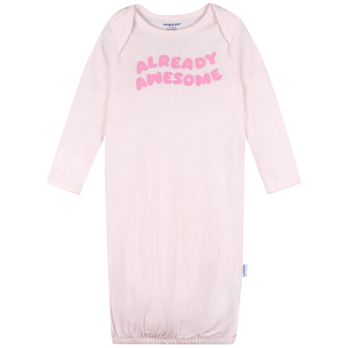 2-Pack Baby Girls Ice Cream Gowns Sleepwear Gerber® 