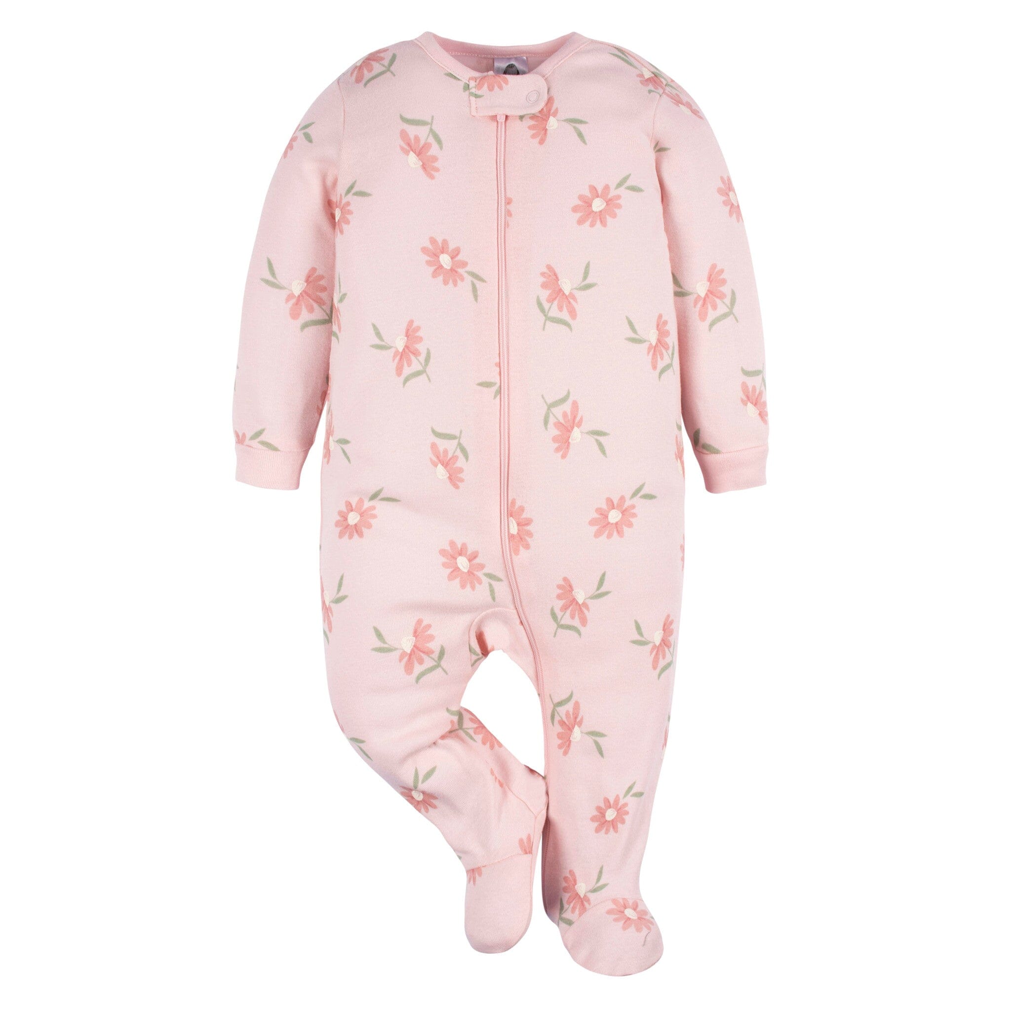 2-Pack Baby Girls Peony Blossom Sleep 'N Plays Sleepwear Gerber® 