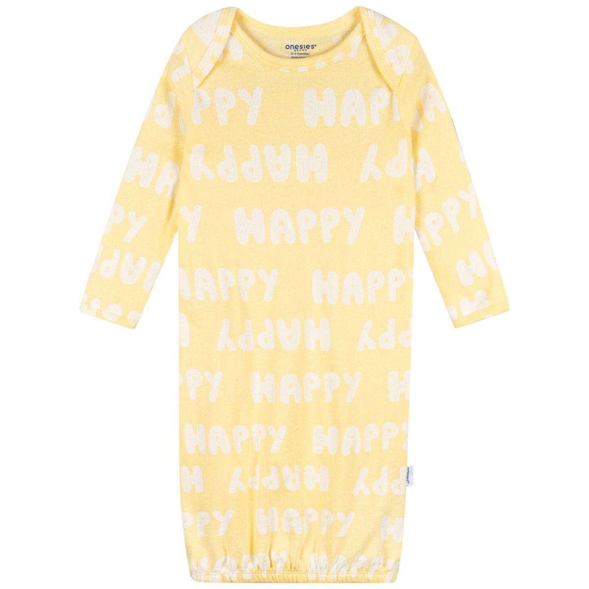 2-Pack Baby Neutral Bananas Gowns Sleepwear Gerber® 