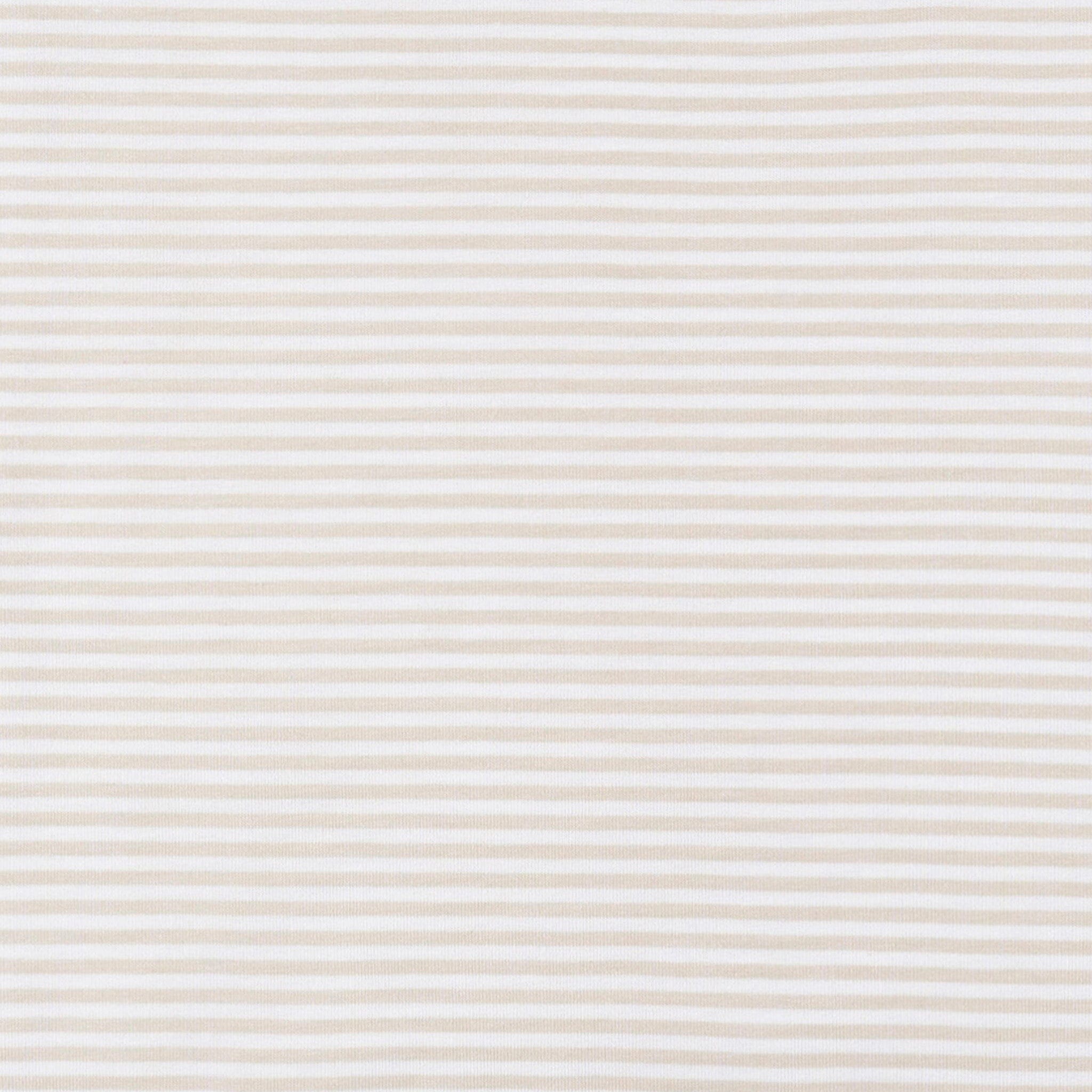 2-Piece Baby Neutral Tan Stripe Swaddle Blanket & Hat Set Gerber® 