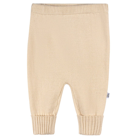 2-Piece Baby Neutral Tan Sweater Knit Set