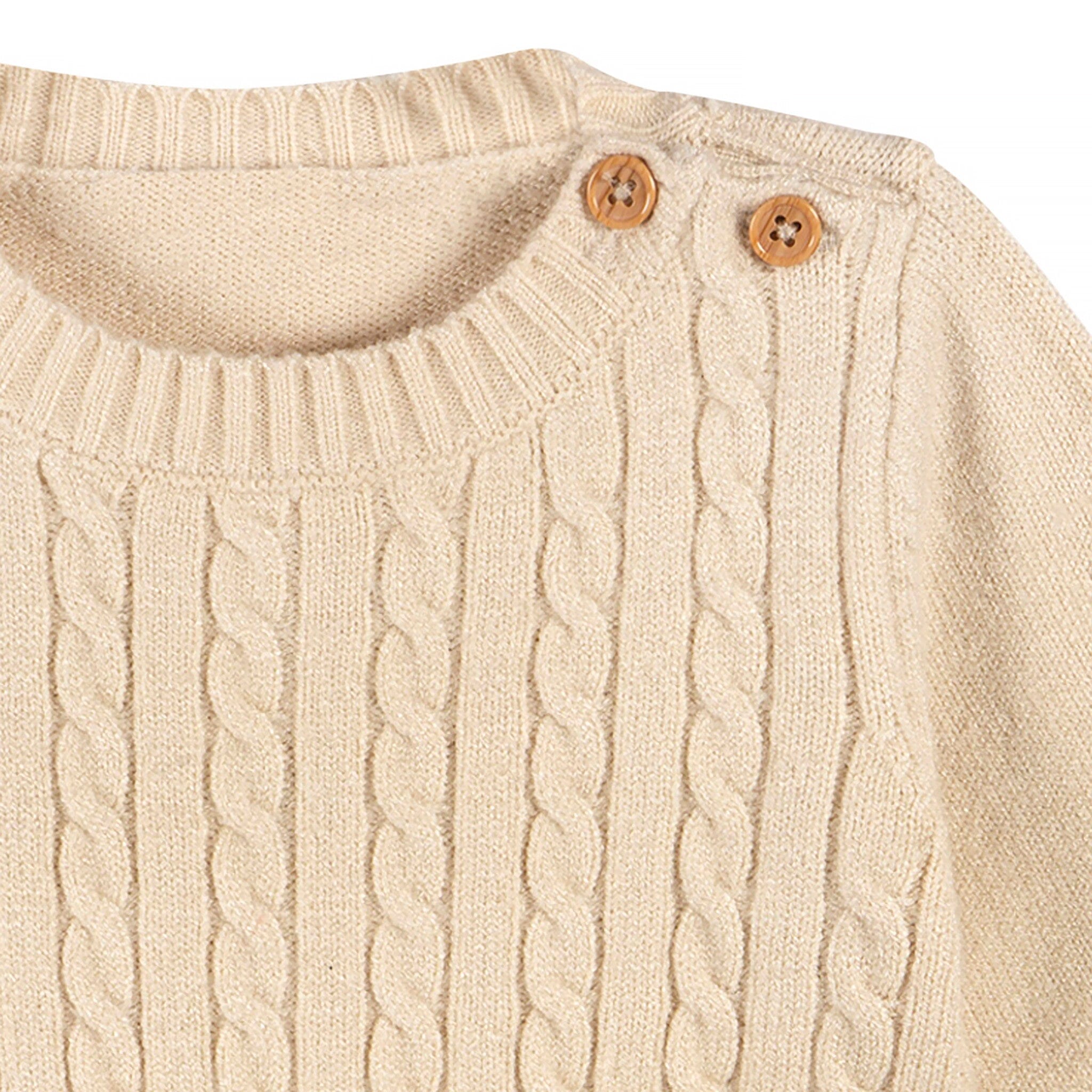 2-Piece Baby Neutral Tan Sweater Knit Set Outfits & Sets Gerber® 