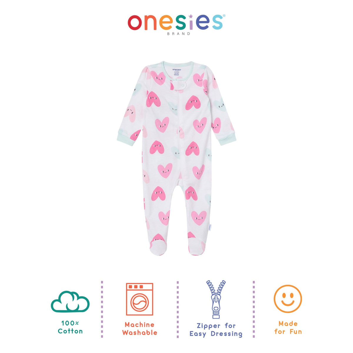 20-Piece Baby Girls Sweet Treat Layette outfits Onesies® Brand 