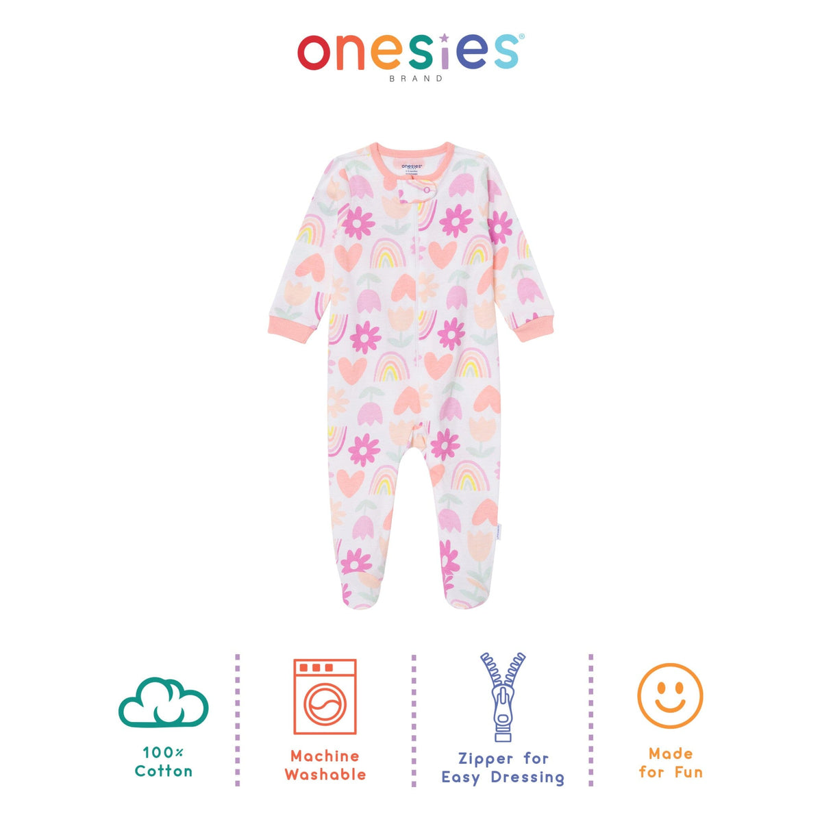 25-Piece Baby Girls Rainbow Layette Outfits & Sets Gerber® 