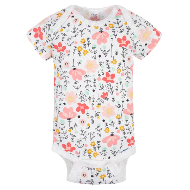 14-Piece Baby Girls Garden Floral Clothing & Accessories Bundle