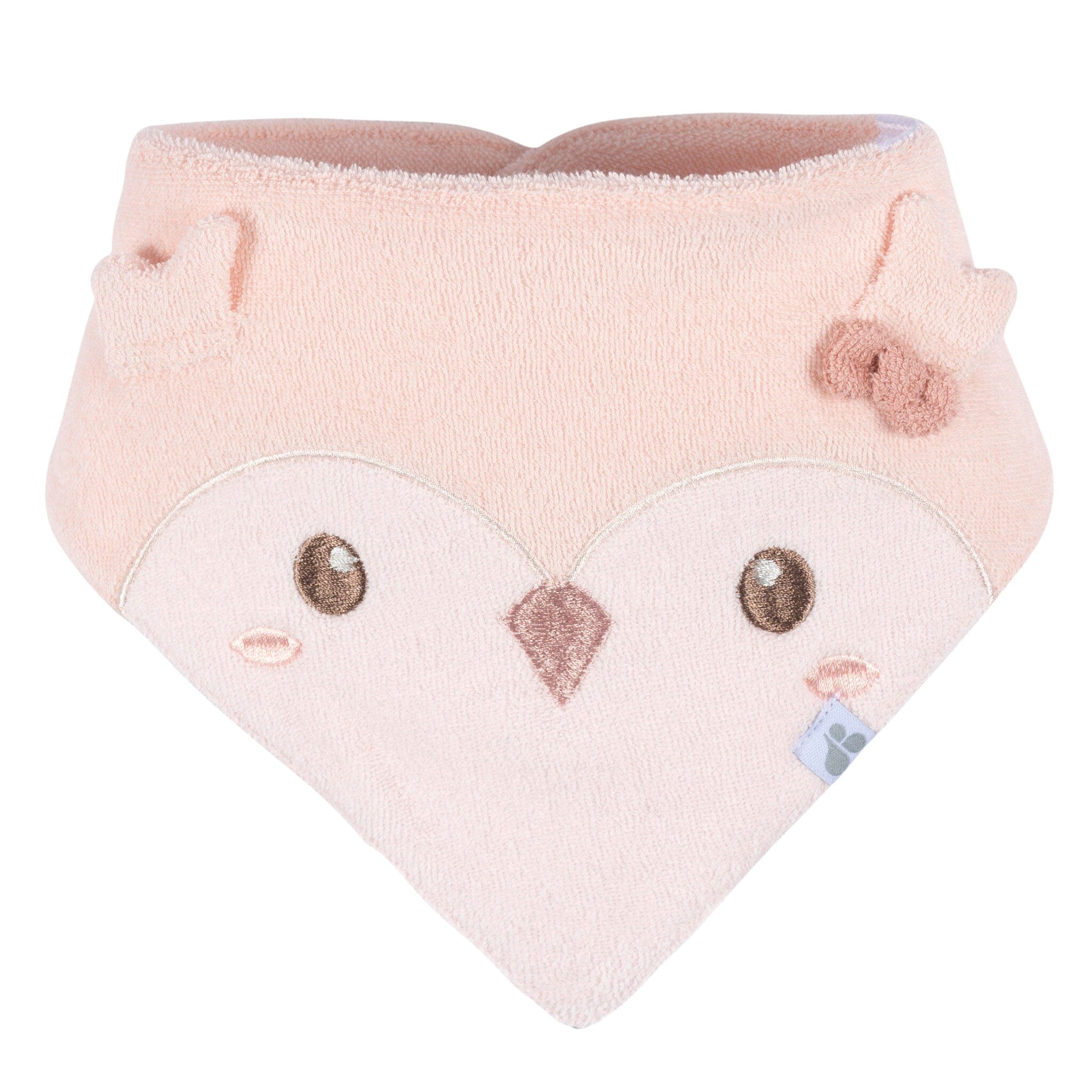 3-Pack Baby Girls Pink Bandana Bib bibs Just Born® 