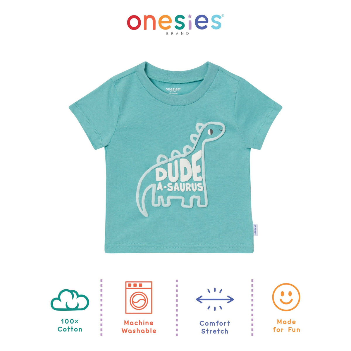 3-Pack Baby Boys Dino Tshirt Tops Gerber® 