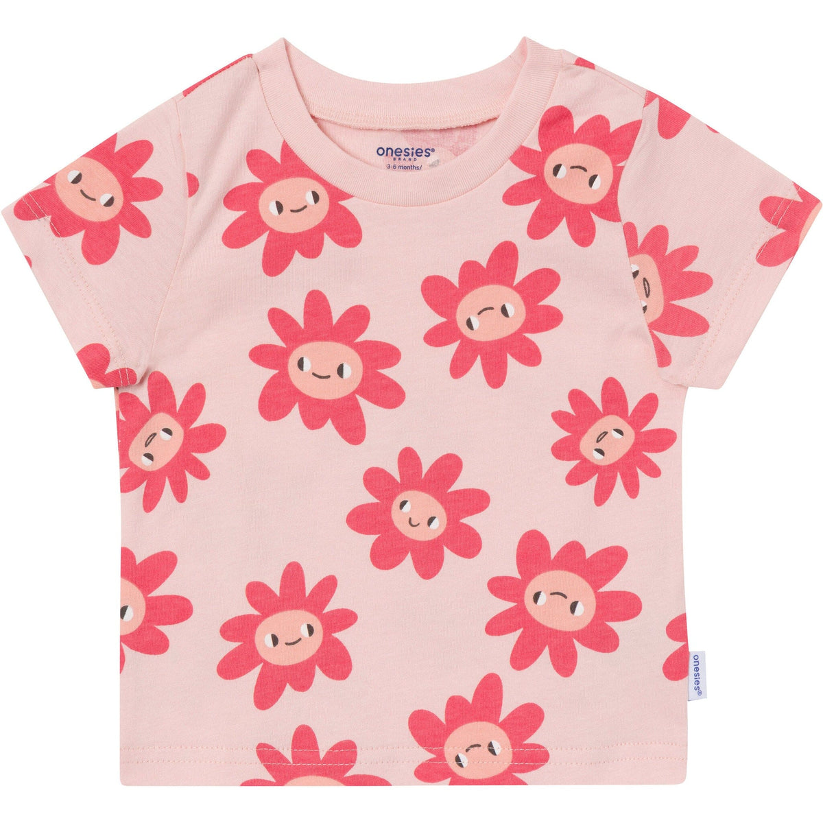 3-Pack Baby Girls Strawberries Tshirt Tops Gerber® 