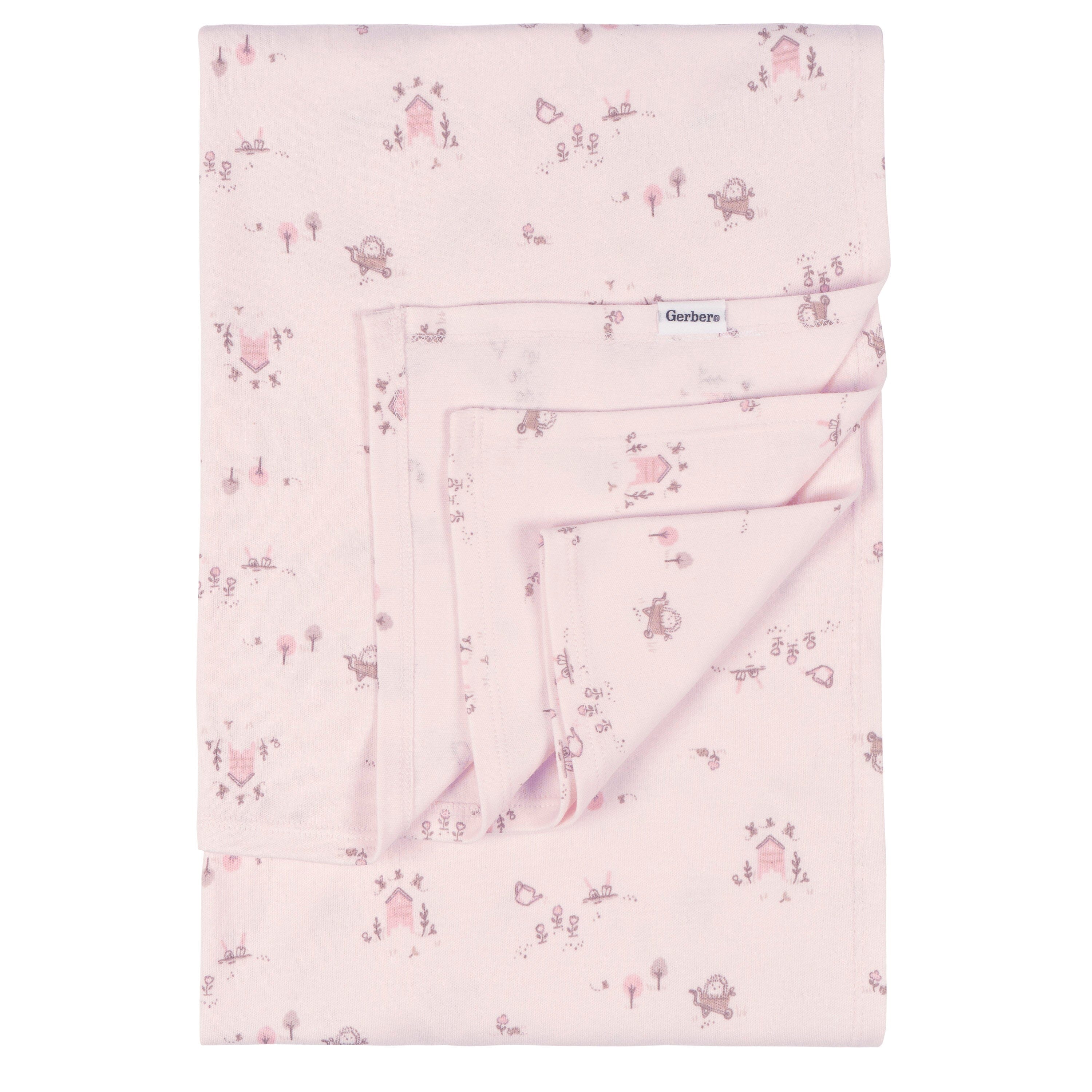 3-Piece Baby Girls Garden Sleep Starters Gift Set sleepwear Gerber® 