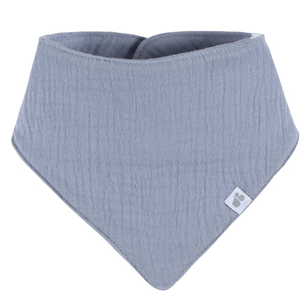 4-Pack Baby Boys Blue Multi Bandana Bibs