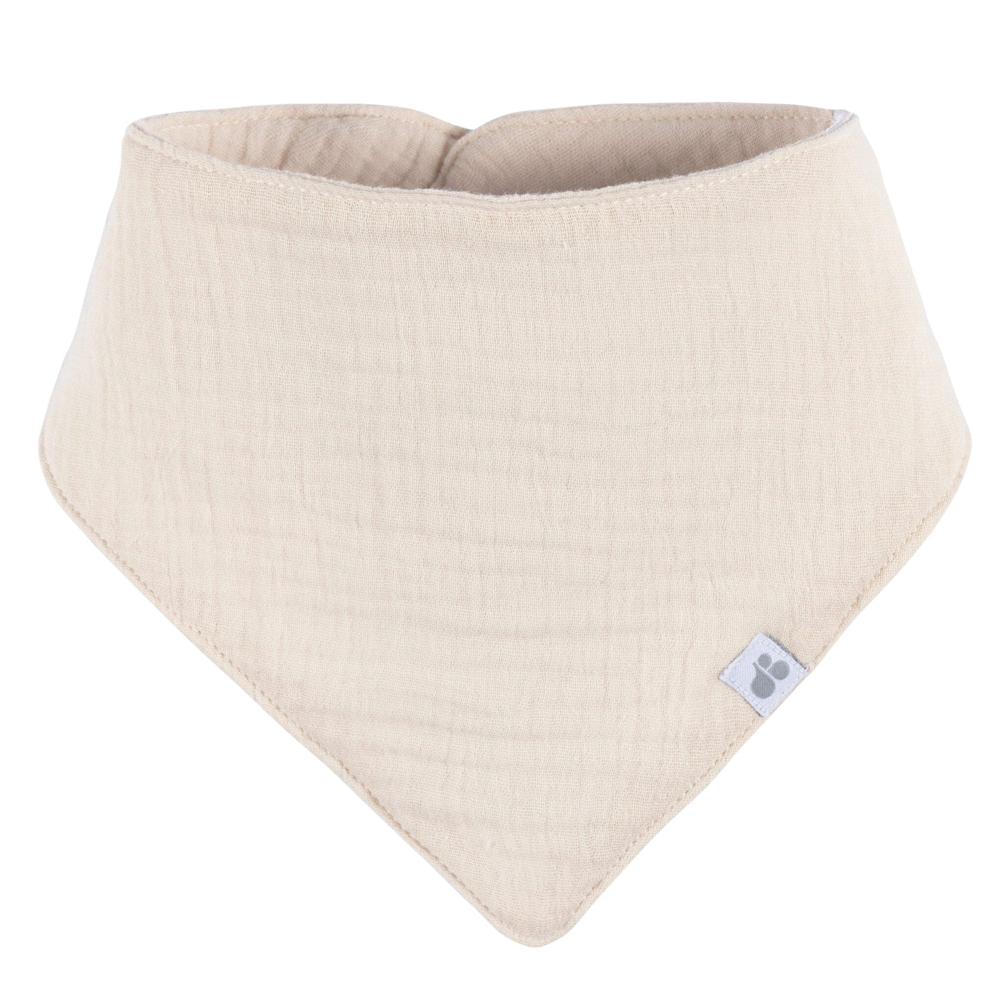 4-Pack Baby Neutral Brown Multi Bandana Bib bibs Just Born® 