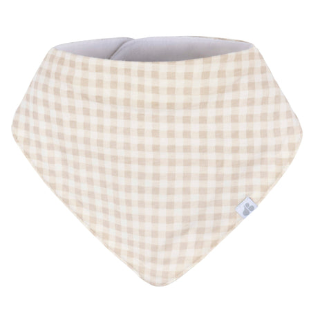 4-Pack Baby Neutral Multi Tan Bandana Bibs