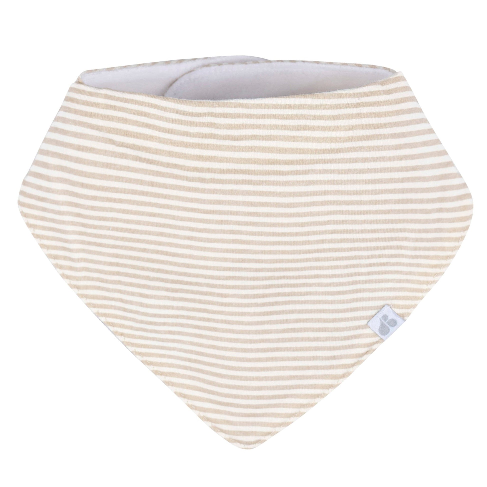 4-Pack Baby Neutral Multi Tan Bandana Bib bibs Just Born® 