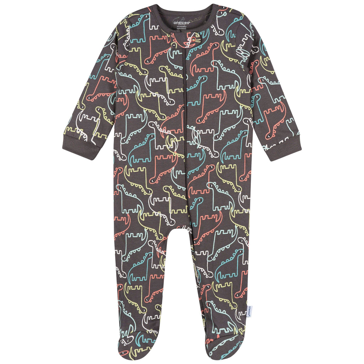 4-Pack Baby Boys Animals Sleep 'N Play Sleepwear Gerber® 