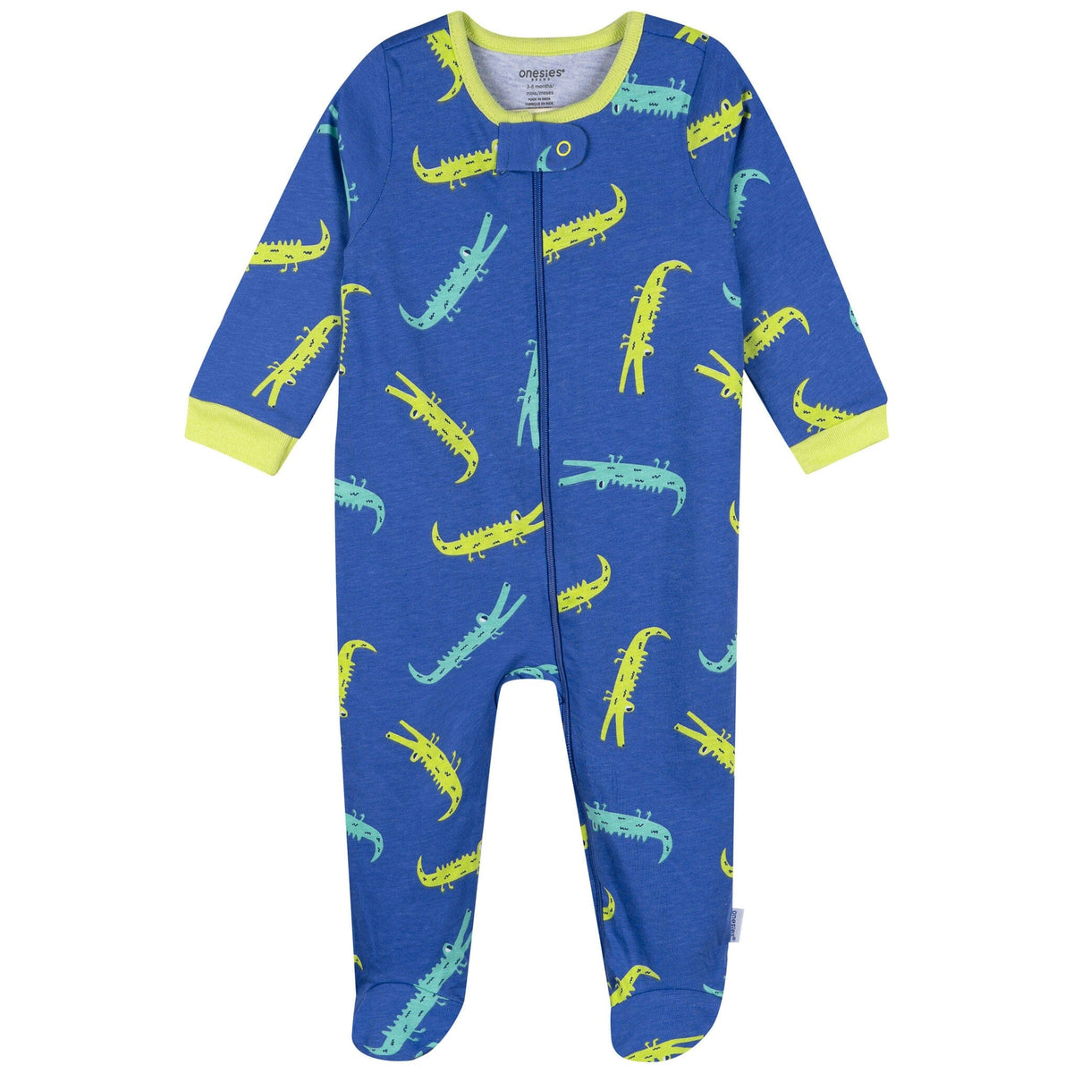 4-Pack Baby Boys Frogs Sleep 'N Play Sleepwear Gerber® 
